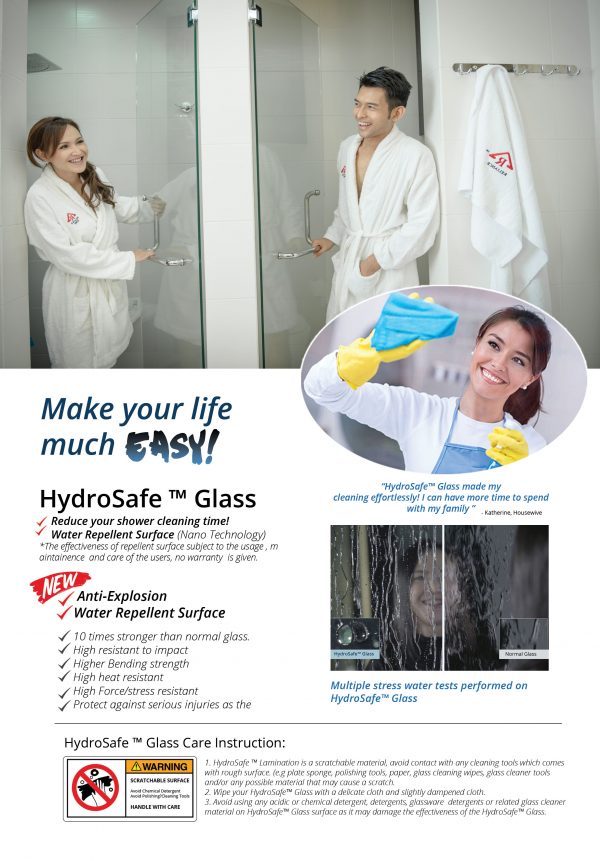 HydroSafe ™ Glass - Reliance Home