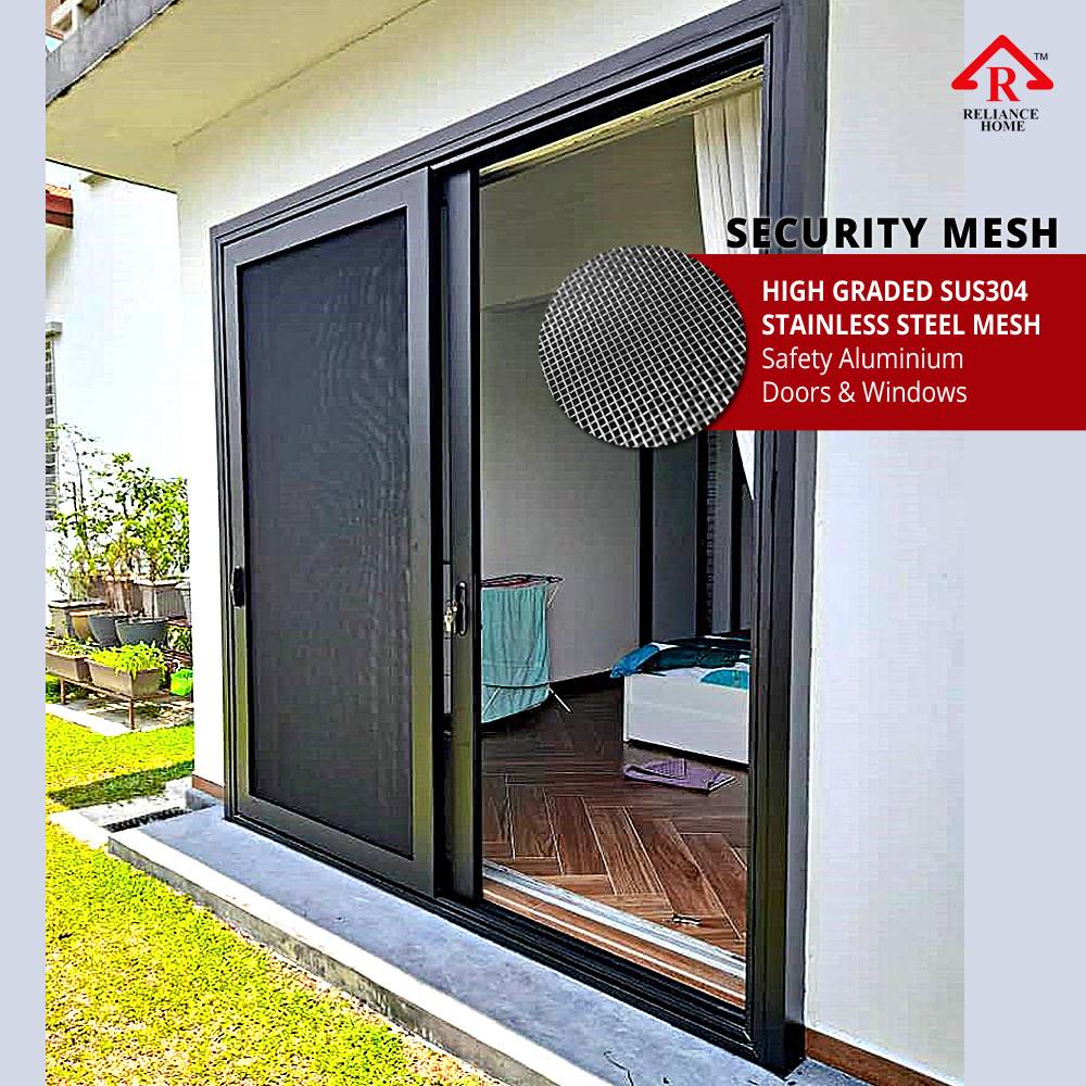 Security Mesh Multi Sliding Door - Reliance Home