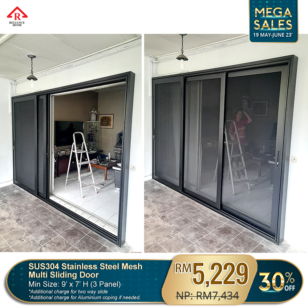 Security Mesh Multi Folding Door (Luxe Series) - Reliance Home