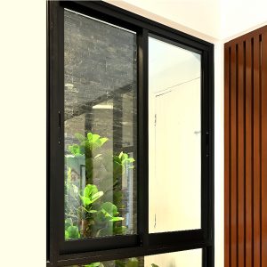 Alternative view of 𝗦𝗘𝗔𝗟𝗜𝗫™ Sliding Window 2"Frame (Clear Glass)