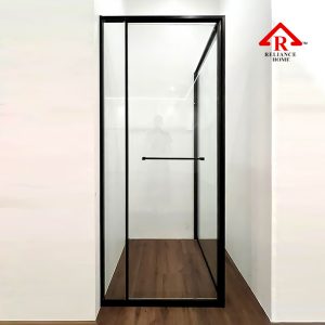 Alternative view of 𝗔𝗤𝗨𝗔𝗥𝗜𝗫™ Sliding Return System Frameless Shower Screen — SZ2136