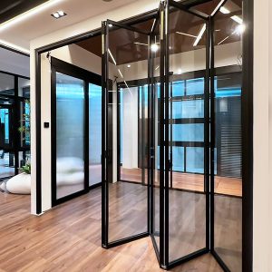 𝗜𝗡𝗧𝗘𝗥𝗔™ Ultra Slim Folding Door (with Soft-Close)