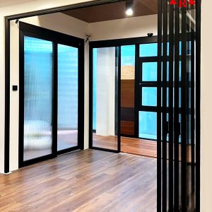 Alternative view of 𝗜𝗡𝗧𝗘𝗥𝗔™ Ultra Slim Folding Door (with Soft-Close)