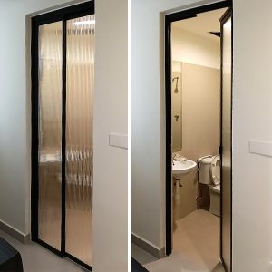 Flexi Door (Standard) Reeded Glass